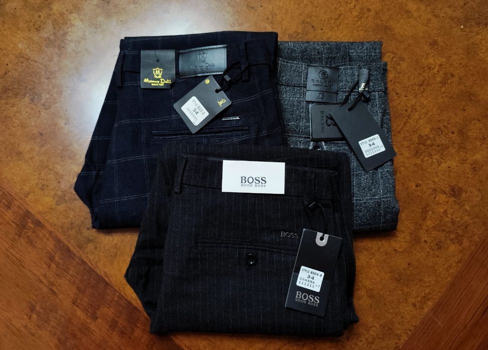 Мужские брюки, новые