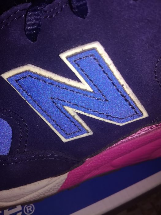 Мъжки маратонки New Balance естествен набук номер 44