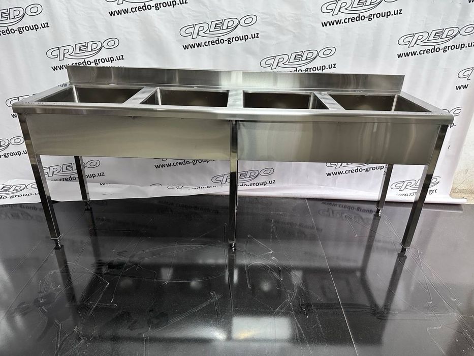 Ванна моечная, мойка, двойная, тройная, для кафе и общепита