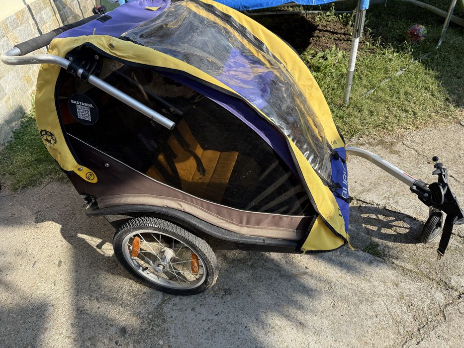 Двуместна рикша за велосипед BURLEY CUB