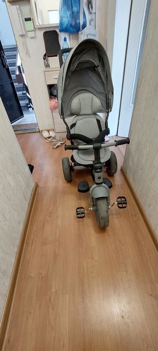 Триколка LORELLI NEO с Въздушни Гуми, Grey, Luxe