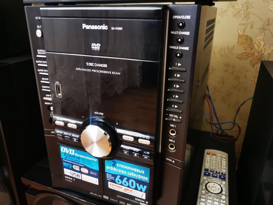 Продам музыкальный центр Panasonic