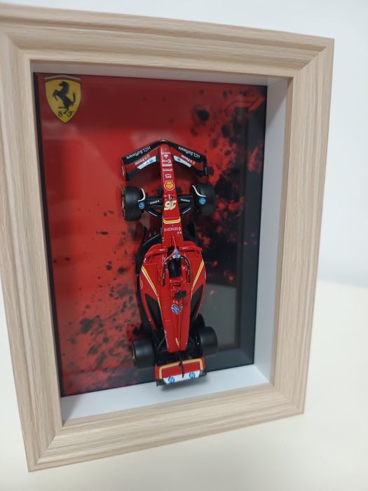 Tablou Schumacher + Leclerc