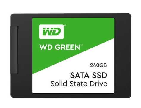 Скоростной SSD-накопитель WD Green 240GB SATA III