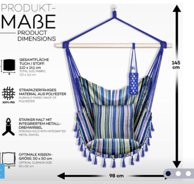 Висящ стол - люлка Tillvex