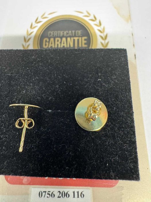 Cercei din aur 14k (69665.1/ 10 Pacurari 1) Garantie 2 ani!
