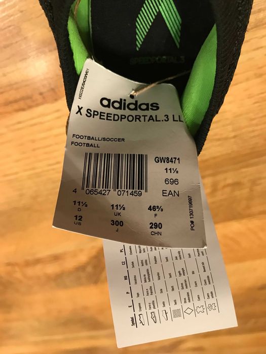 Чисто нови оригинални футболни обувки ADIDAS Speedportal 3 LL FG