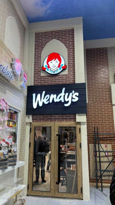 Объемных букв в Ташкенте, Наружной рекламы, Баннер