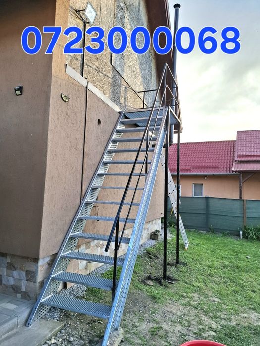 Facem scări metalice la orice dimensiune