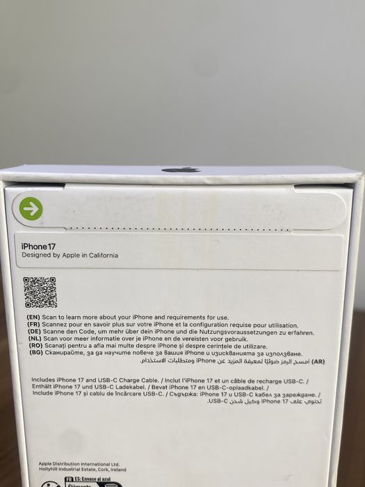iPhone 17, 256 GB, Black , Sigilat, Cod produs: 6286