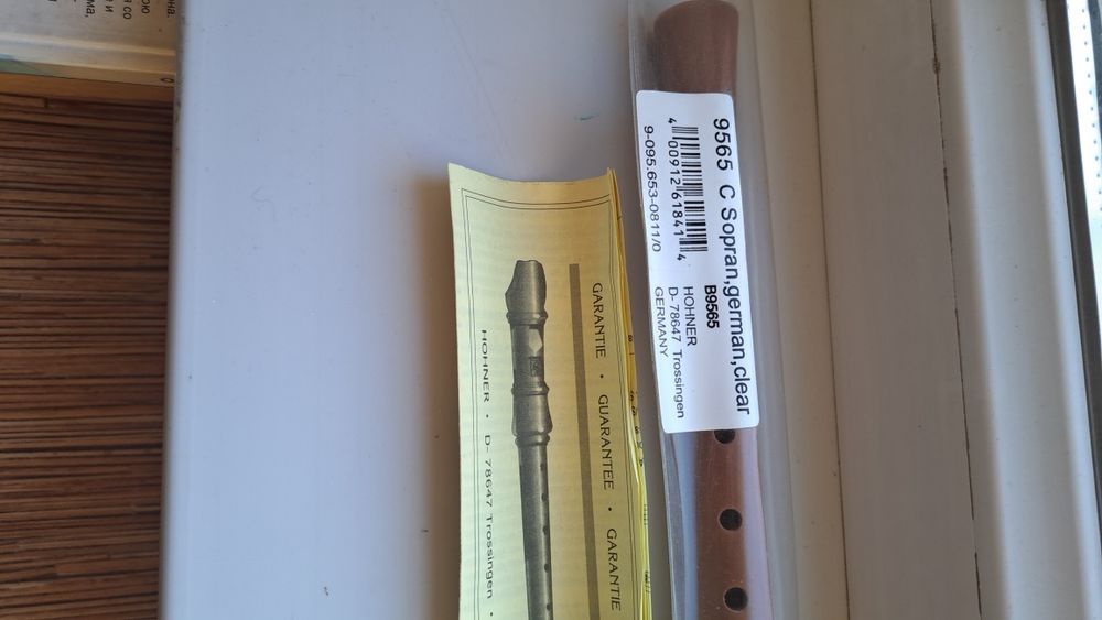 блок флейта немецкой системы