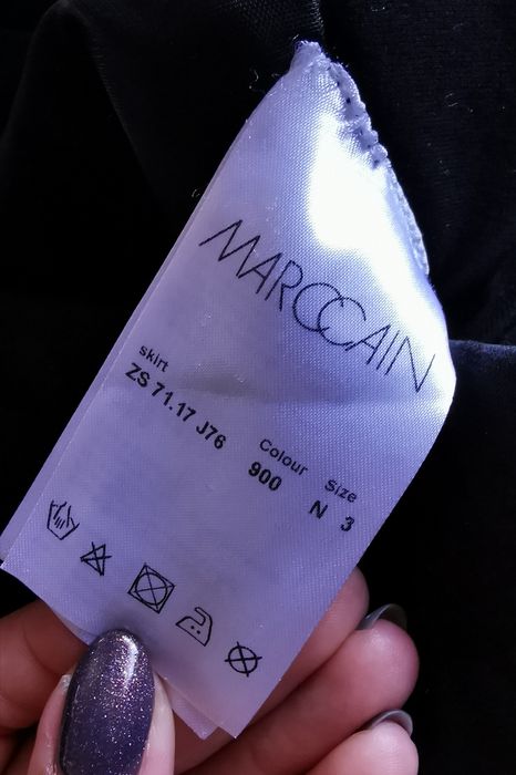 Пола Marc Cain в черно и графит