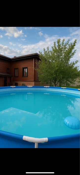 Бассейн каркасный Intex 15ft × 48in (457×122 см)