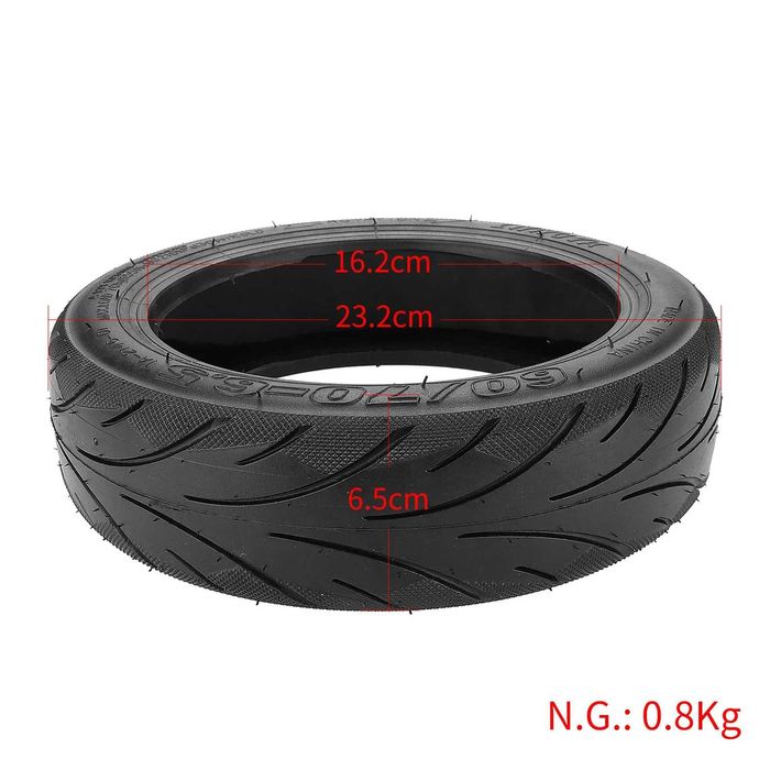 Cauciuc tubeless cu gel 10inch 60/70-6.5 trotineta Ninebot Max G30