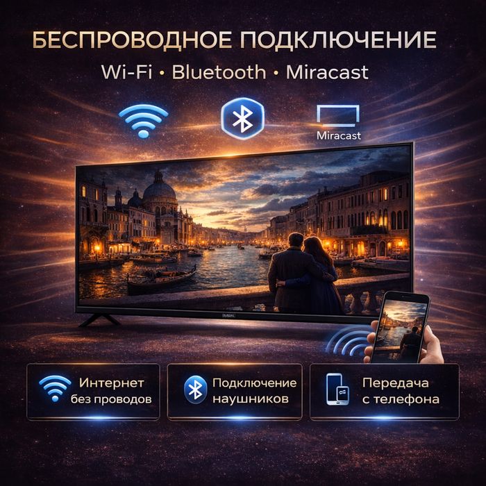 Телевизор любой диагонали