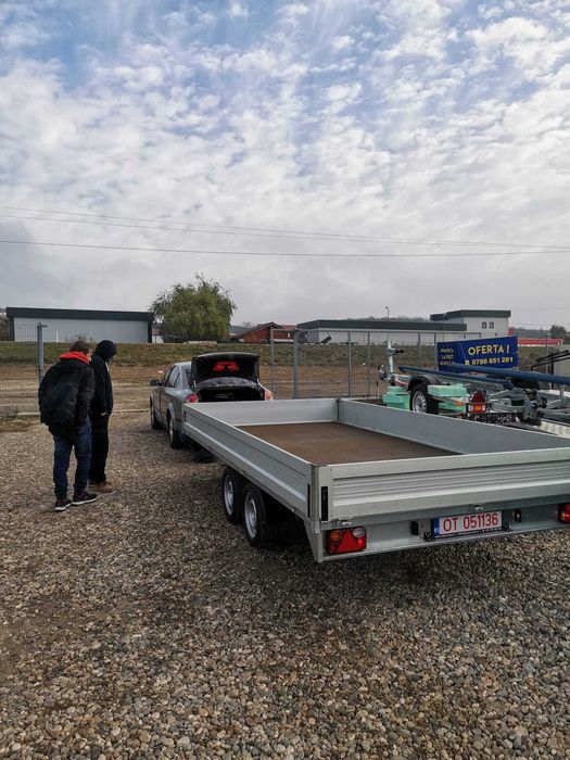 Remorca 2700 kg,410x210 ,UTILAJE,UTV,STUPI,sasiu intarit ,RAR GRATUIT