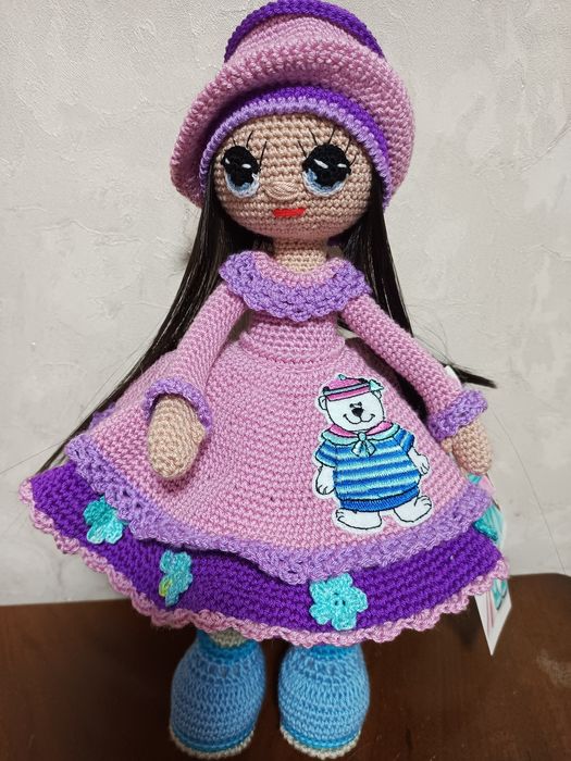 Кукла вязаная крючком