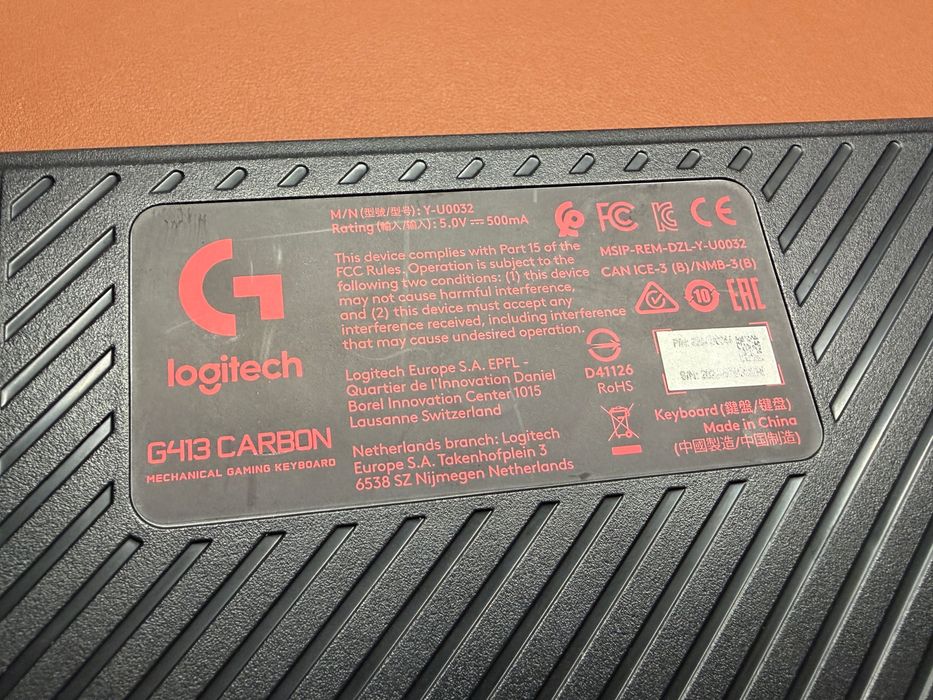 Tastatura mecanica Logitech G413 Carbon