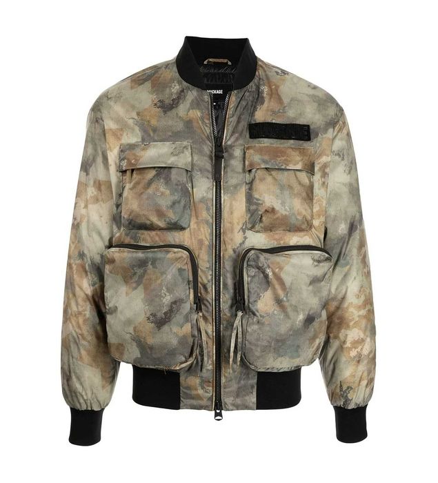 Mackage Baxter Camo Down Bomber Jacket бруталното яке -  L