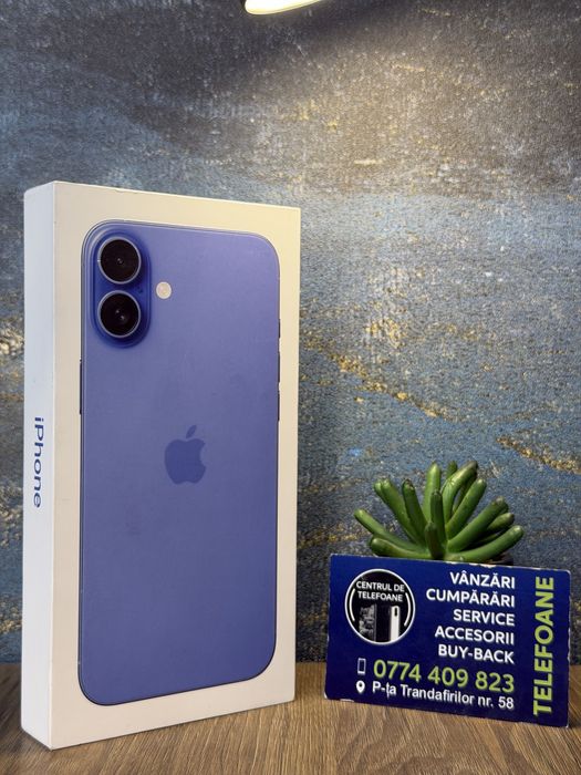 Iphone 16 Plus/128Gb/2 ani garantie Centrul de Telefoane/rate