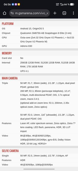 VivoVivo X200 Ultra