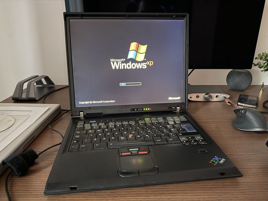 Laptop IBM ThinkPad T43 15” FlexView model foarte rar