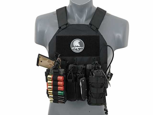 Vesta Tactica Protectie Plate Carrier Cu Insertii,Culoare MT,8FIELDS,Noua
