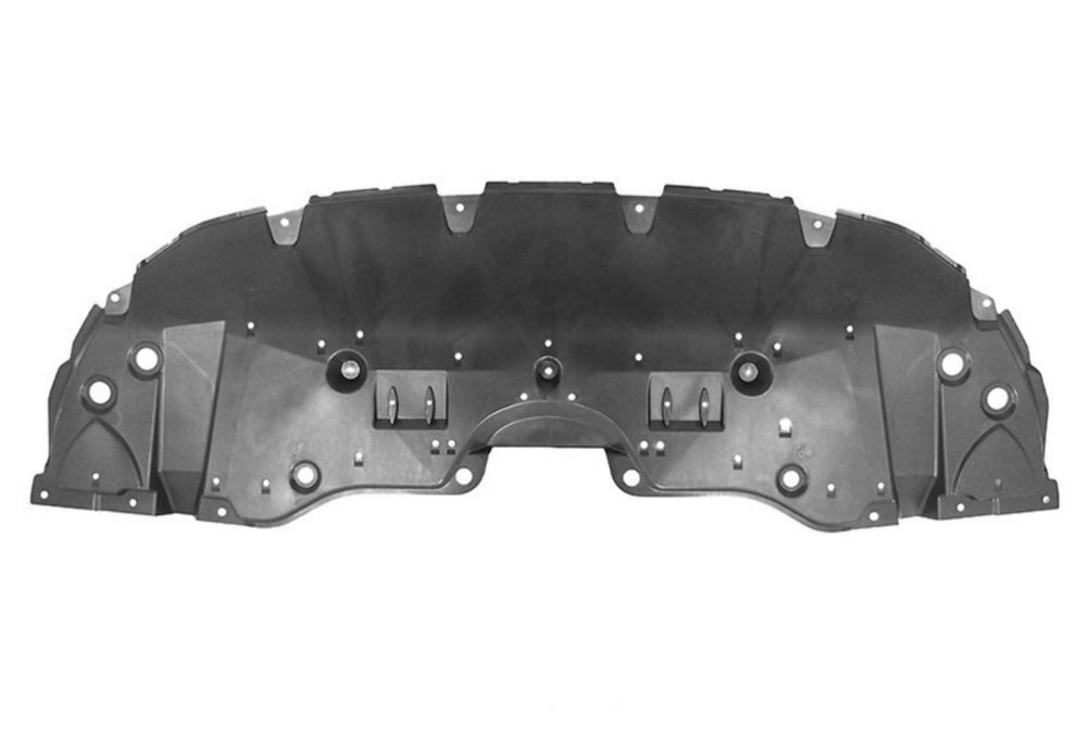 Пластиковая защита бампера Toyota Camry с 2017 по 2024