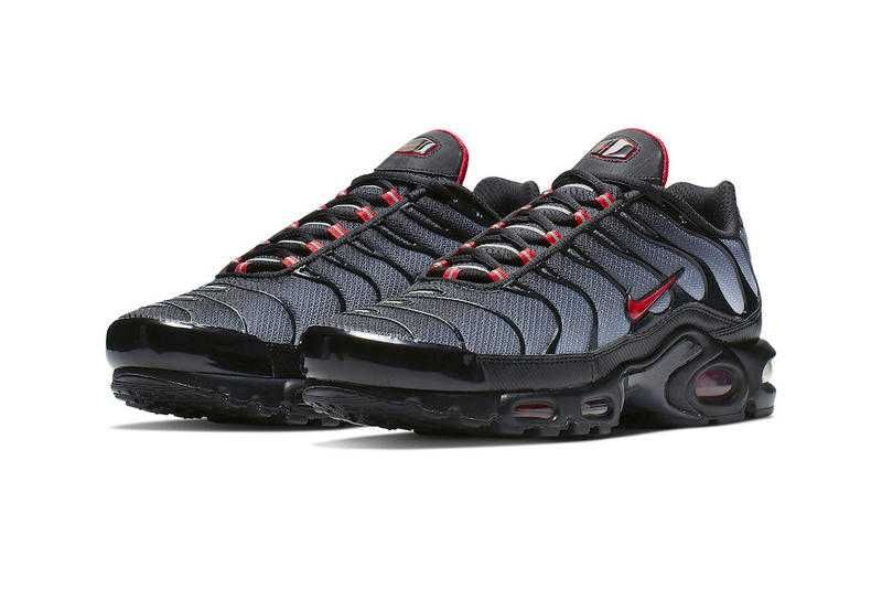 НОВО! Nike Air Max Plus Black/University Red/