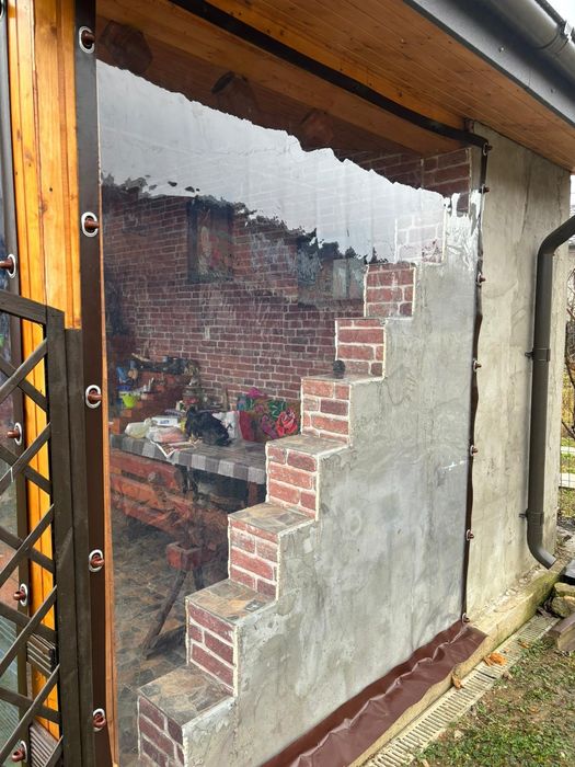 Folie terase si foisoare, folii terasa transparenta