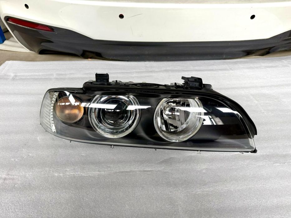 Передняя фара Рестайл на BMW E39 БМВ Е39