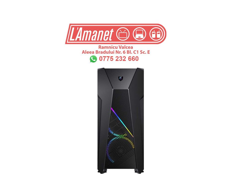 PC Gaming AMD Ryzen 5 3600 16GB DDR4 250GB SSD M2 3 TB HDD RTX 3060 12GB Stare Buna