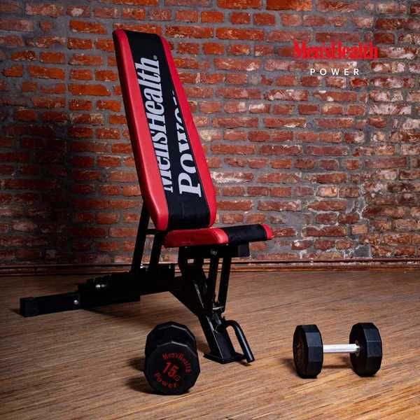 Banca inclinata pentru antrenament – negru/rosu, Lukadora