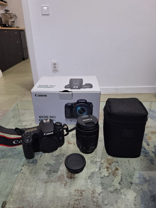 Canon 90D + 18-135mm IS USM | Ca nou, folosit doar in studio foto