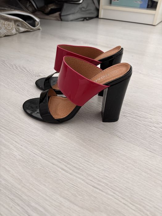 Mocasini piele dama 38 Zara +saboti