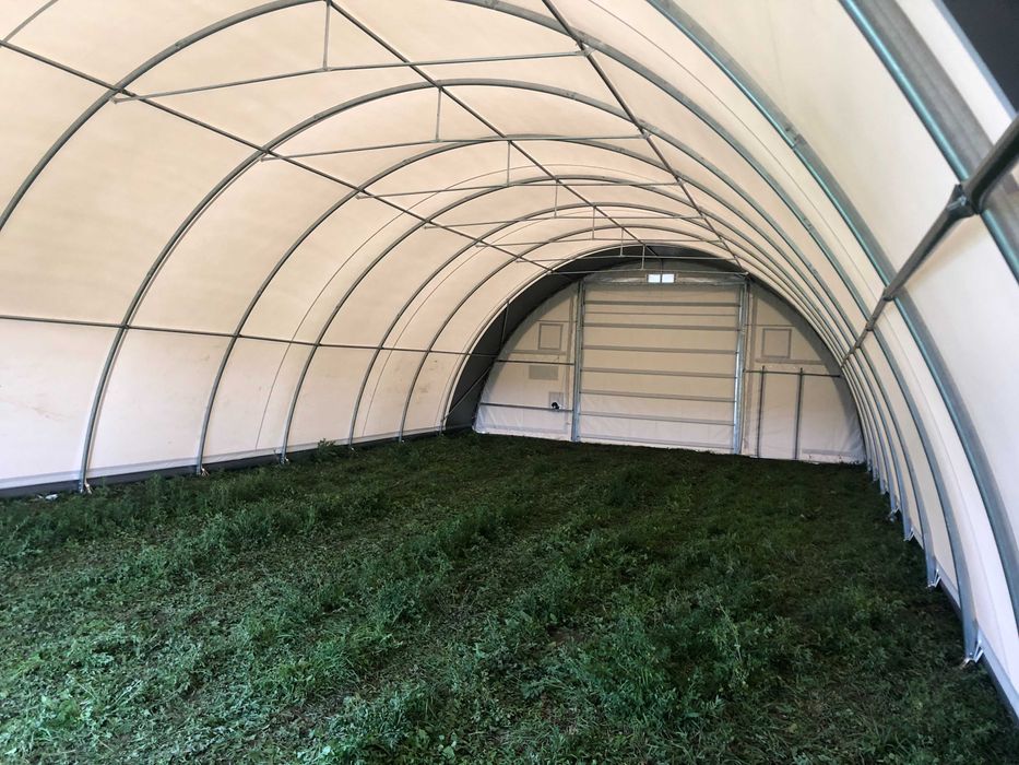 Cort industrial semirotund 9,15x20x4,5 m chiar si pentru animale