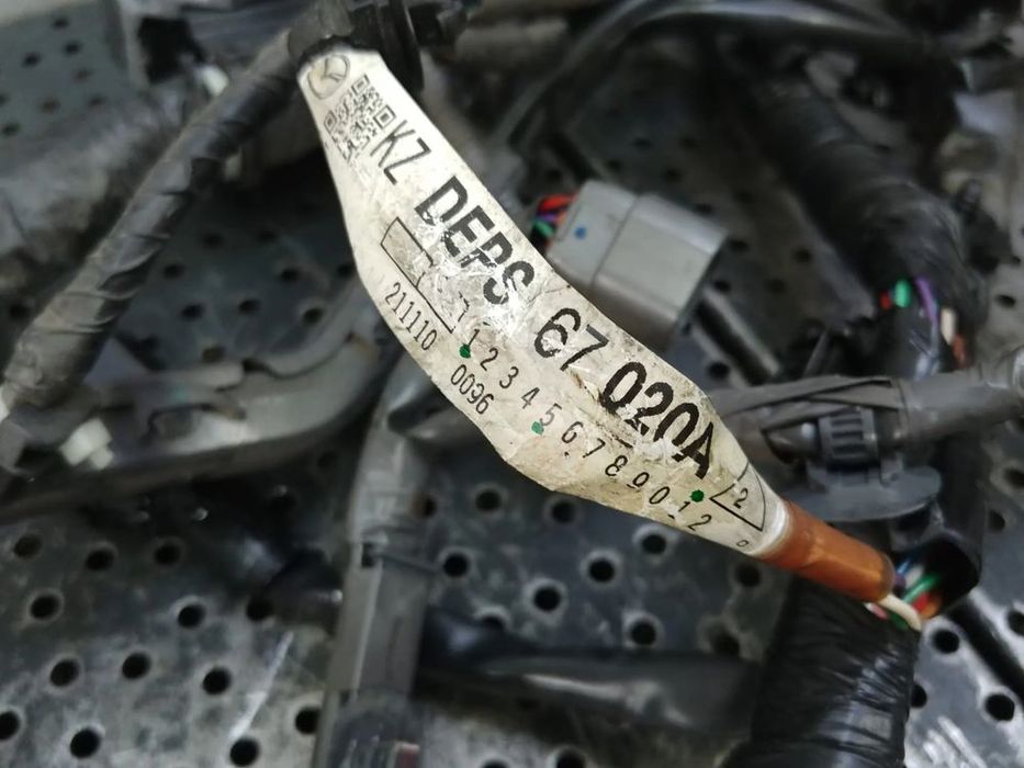 instalatie electrica motor  2.0b pe skyactiv  mazda cx-3 2021 d09w-67p21