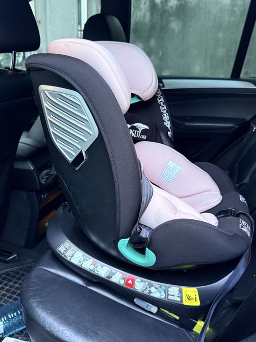 Столче за кола на Moni - Serengeti, 0-36 kg, с Isofix, розово