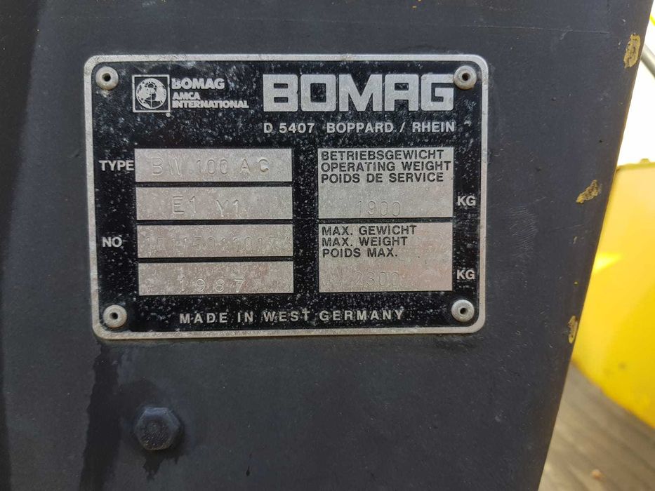 Vibrocompactor Bomag