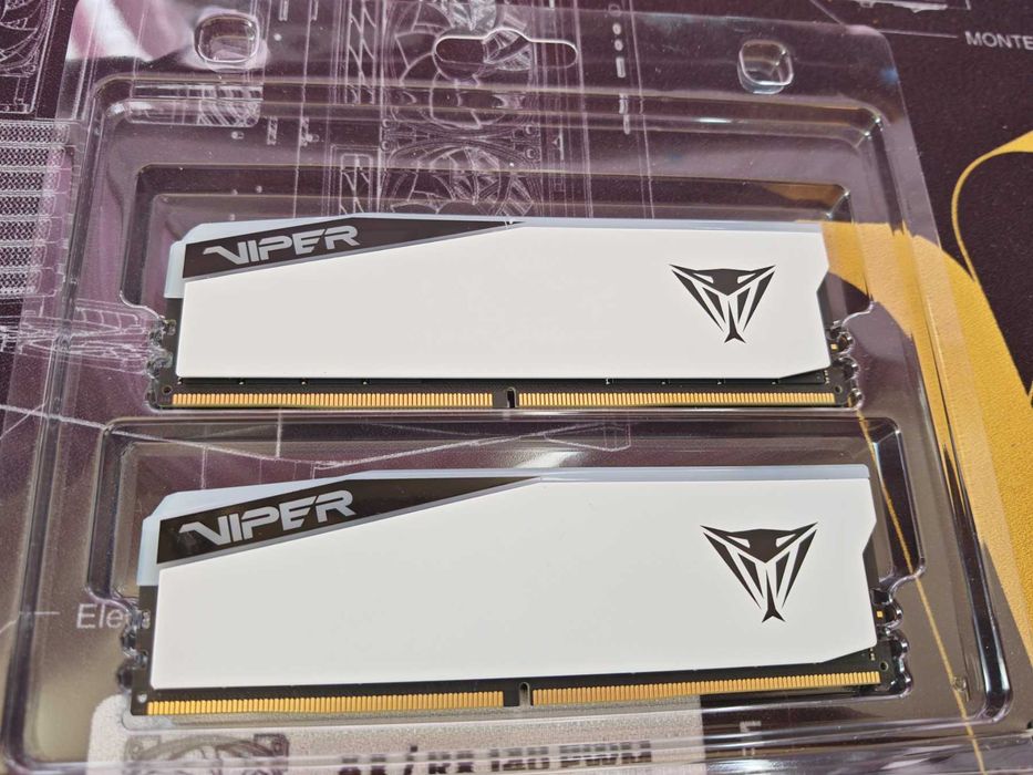 Рам памет Patriot Memory Viper Elite 5 RGB 2x16GB 32GB 6000MHz DDR5 White CL30