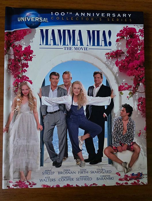 Vand digibook bluray Mamma Mia!m nerulat, nou, editie Film Arena