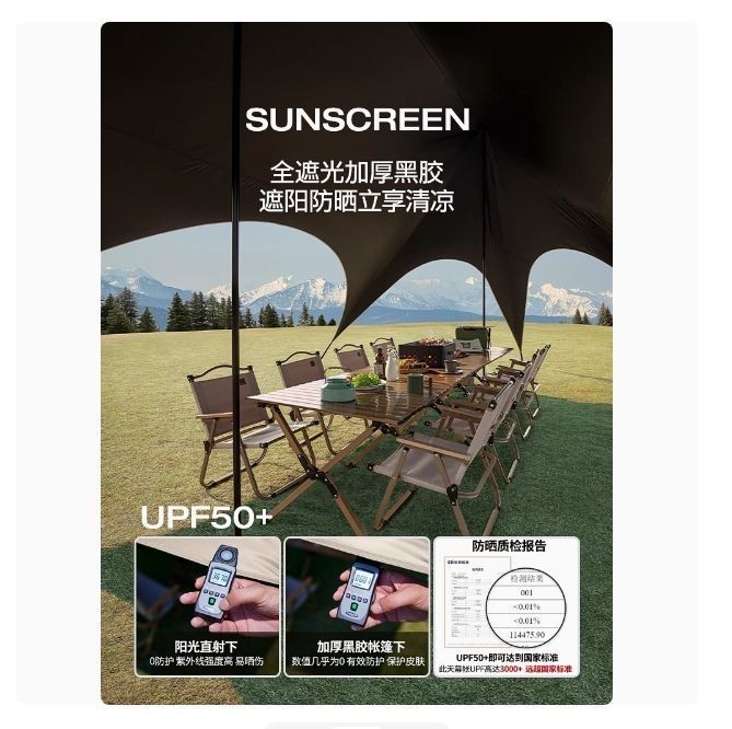 Навес походный от дождя и солнца