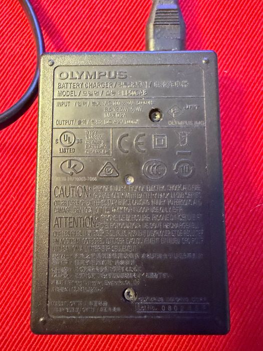 Incarcator Olympus LI-50C, original pentru baterii Li-I