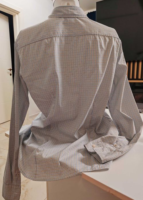 Cămașă regular fit in carouri mici tip gingham sau micro-check - H&M - Mărimea 44