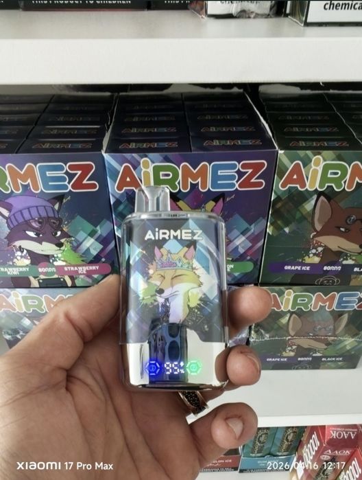 Vape 80.000 Puffs 2 Arome Airmez Calitate Top Reincarcabil