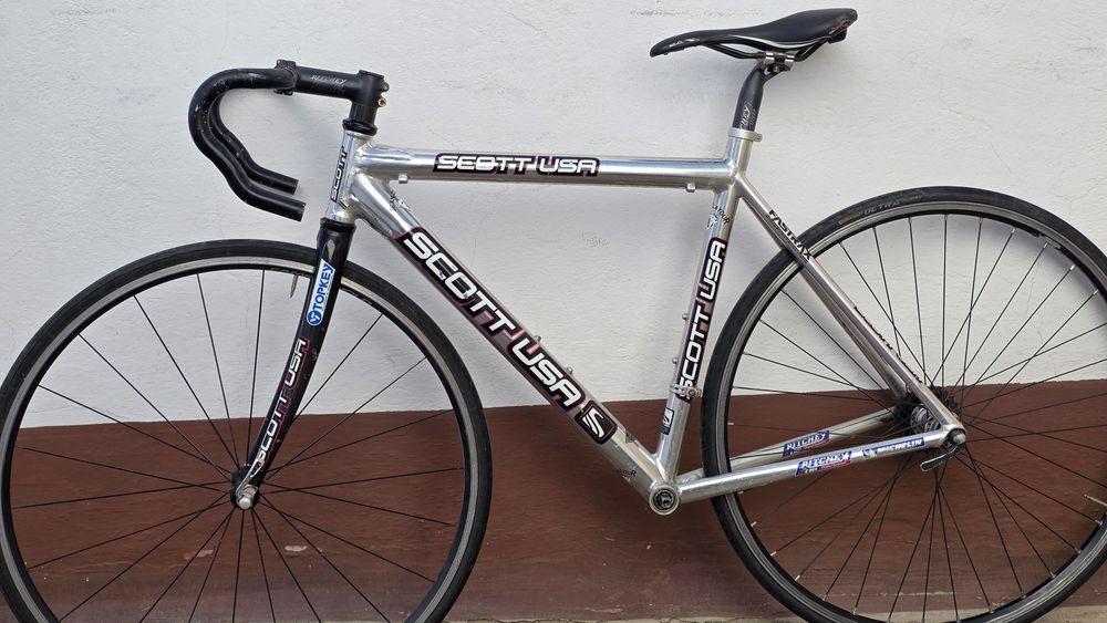 Cadru si furca carbon cursiera Scott
