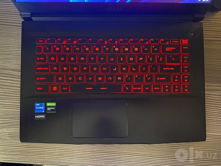 MSI GF63 — i5-11400H / GTX 1650 / 16/512 GB / 15.6” Full HD 144hz