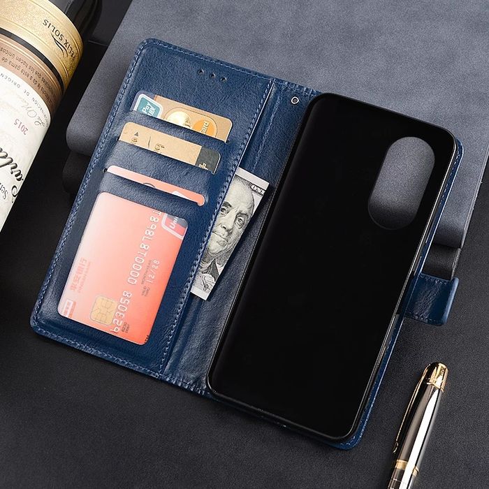 Huawei P50 Pro / Nova 8i / Honor 50 20 Lite / Кожен калъф тефтер