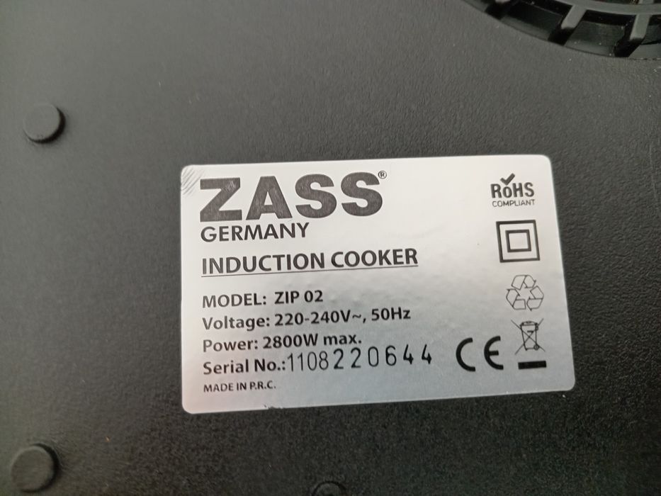 Plita inductie zass 2 ochiuri