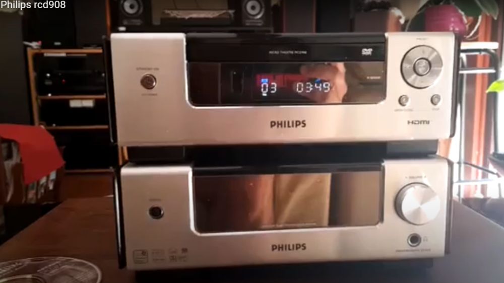Philips MCD908 "Tube PreAmplifier" cu boxe originale High End HIFI